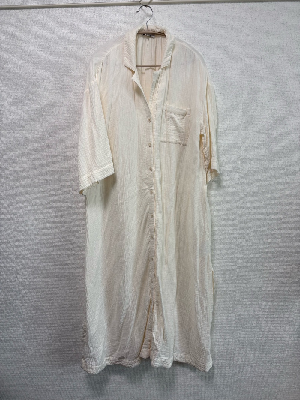 Madewell Lightestspun Cover-Up Maxi Shirtdress - Picture 5 of 9